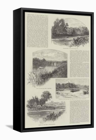 The Rivers of Great Britain, East-William Henry James Boot-Framed Premier Image Canvas
