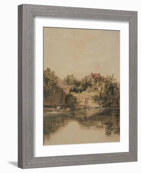 The Riverside-William Collins-Framed Giclee Print