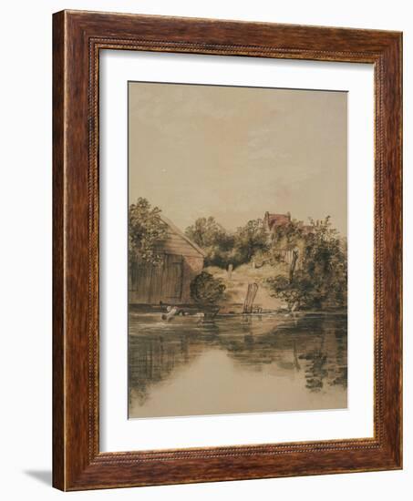 The Riverside-William Collins-Framed Giclee Print