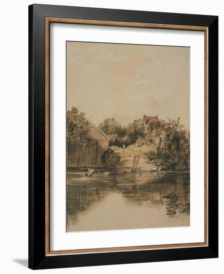 The Riverside-William Collins-Framed Giclee Print