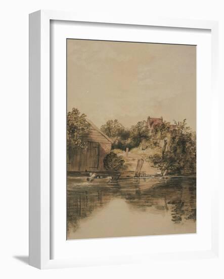 The Riverside-William Collins-Framed Giclee Print