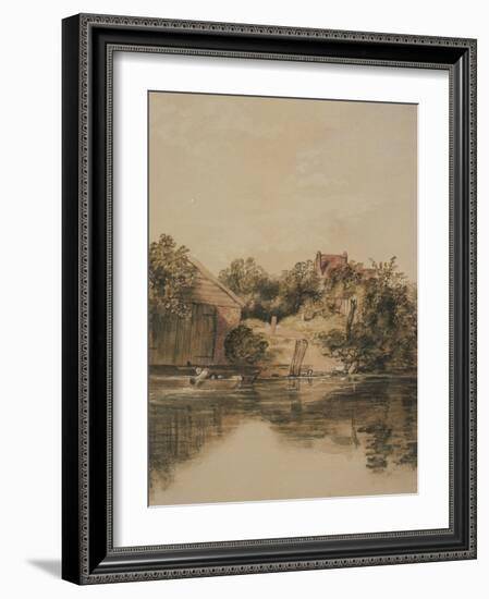 The Riverside-William Collins-Framed Giclee Print