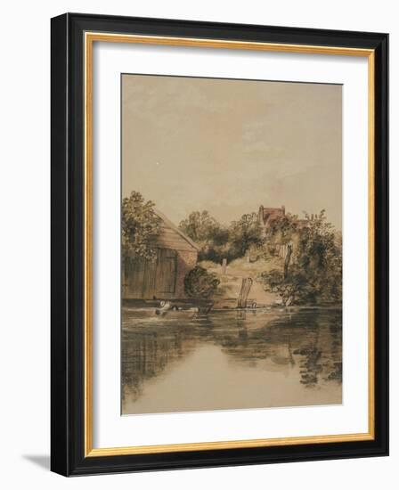 The Riverside-William Collins-Framed Giclee Print