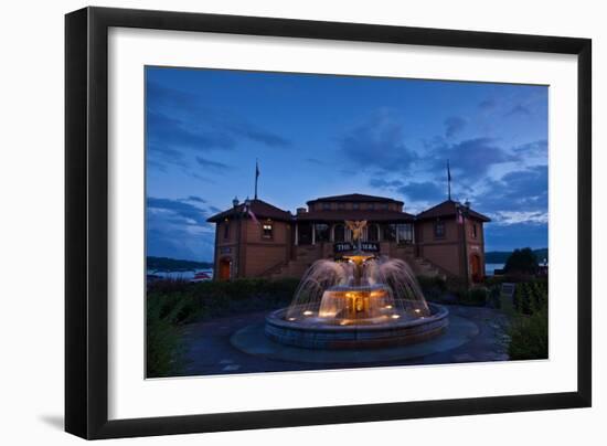 The Riviera on Geneva Lake WI-Steve Gadomski-Framed Photographic Print