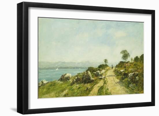 The Road, Antibes-Eugène Boudin-Framed Giclee Print