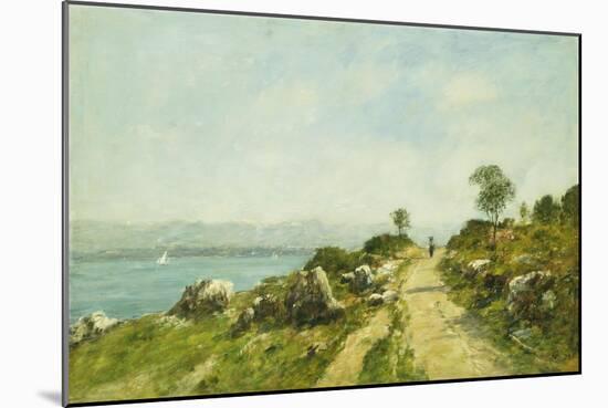 The Road, Antibes-Eugène Boudin-Mounted Giclee Print