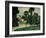 The Road at Pontoise, 1875-Paul Cézanne-Framed Giclee Print