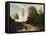 The Road (Corot Entourage)-Jean-Baptiste-Camille Corot-Framed Premier Image Canvas