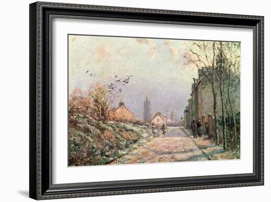 The Road, Effect of Winter, 1872-Sir Lawrence Alma-Tadema-Framed Giclee Print