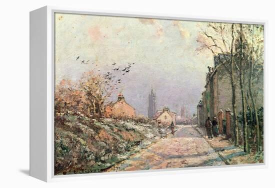 The Road, Effect of Winter, 1872-Sir Lawrence Alma-Tadema-Framed Premier Image Canvas