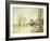 The Road from Veneux to Moret on a Spring Day, 1886-Alfred Sisley-Framed Giclee Print