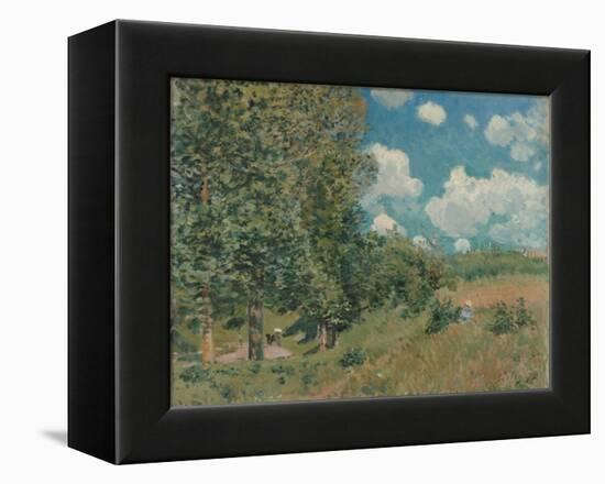 The Road from Versailles to Saint-Germain, 1875-Alfred Sisley-Framed Premier Image Canvas