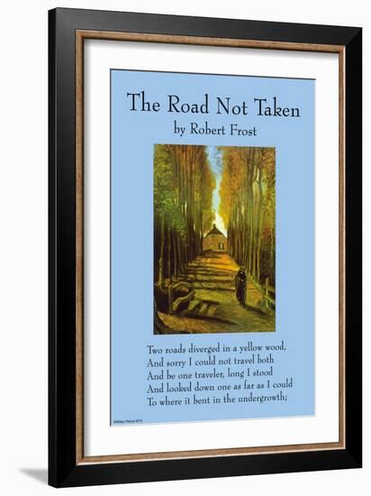 The Road Not Taken-null-Framed Premium Giclee Print