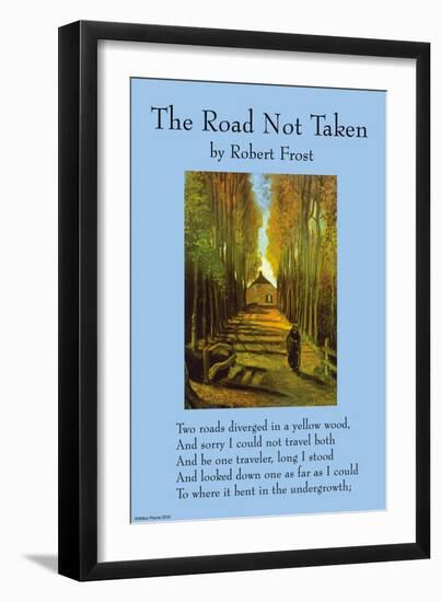 The Road Not Taken-null-Framed Premium Giclee Print