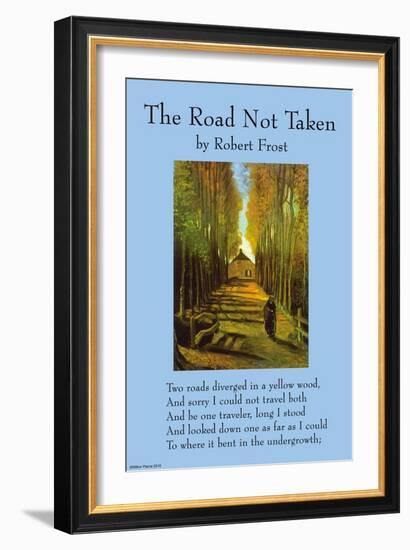 The Road Not Taken-null-Framed Premium Giclee Print