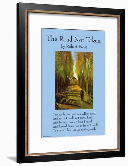 The Road Not Taken-null-Framed Art Print