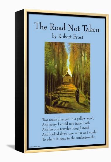The Road Not Taken-null-Framed Stretched Canvas