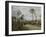 The Road of Louveciennes, c.1870-Camille Pissarro-Framed Giclee Print