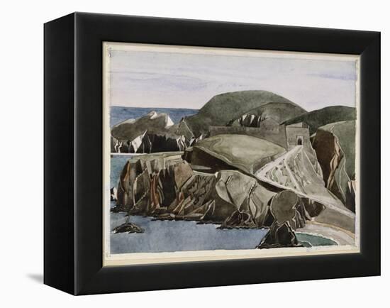 The Road Through the Rocks, C.1926-27-Charles Rennie Mackintosh-Framed Premier Image Canvas