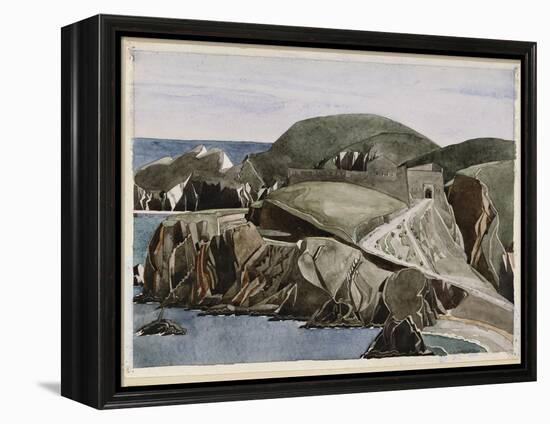 The Road Through the Rocks, C.1926-27-Charles Rennie Mackintosh-Framed Premier Image Canvas