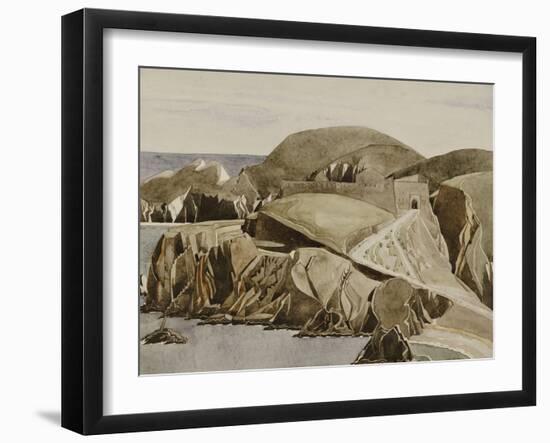 The Road Through the Rocks-Charles Rennie Mackintosh-Framed Giclee Print