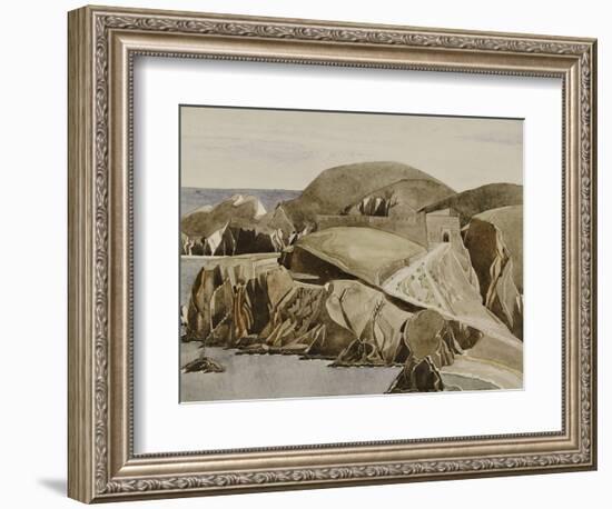 The Road Through the Rocks-Charles Rennie Mackintosh-Framed Giclee Print