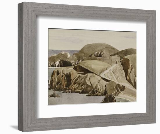 The Road Through the Rocks-Charles Rennie Mackintosh-Framed Giclee Print