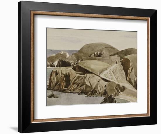 The Road Through the Rocks-Charles Rennie Mackintosh-Framed Giclee Print