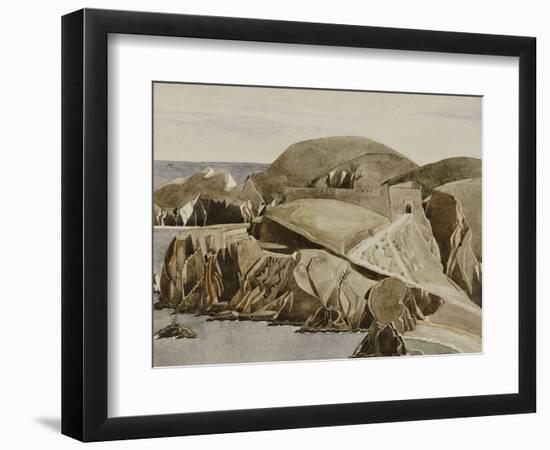 The Road Through the Rocks-Charles Rennie Mackintosh-Framed Giclee Print