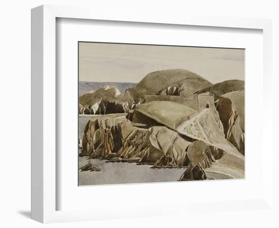 The Road Through the Rocks-Charles Rennie Mackintosh-Framed Giclee Print