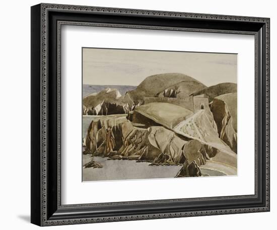 The Road Through the Rocks-Charles Rennie Mackintosh-Framed Giclee Print