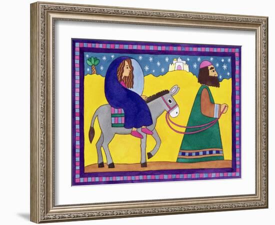 The Road to Bethlehem-Cathy Baxter-Framed Giclee Print