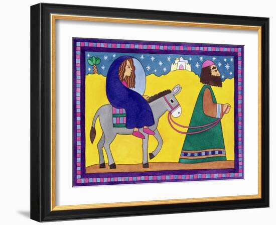 The Road to Bethlehem-Cathy Baxter-Framed Giclee Print
