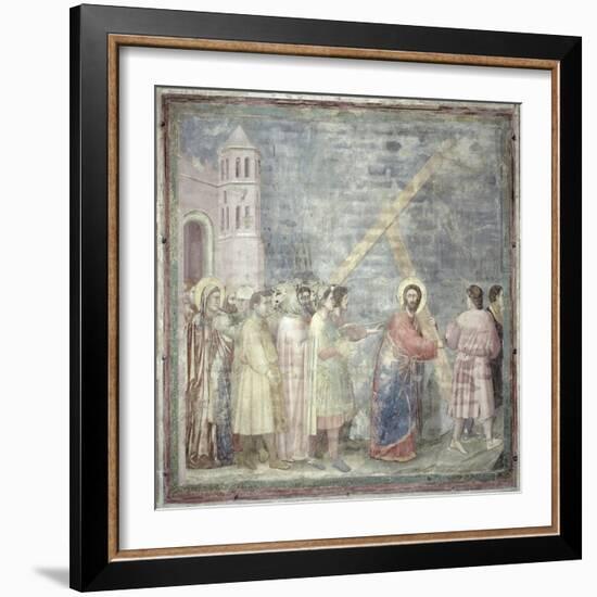 The Road to Calvary, circa 1305-Giotto di Bondone-Framed Giclee Print