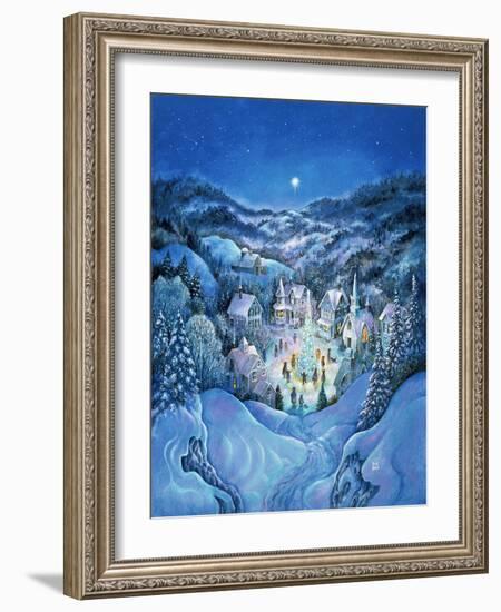 The Road to Christmas-Bill Bell-Framed Giclee Print