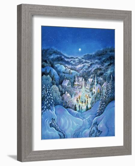 The Road to Christmas-Bill Bell-Framed Giclee Print