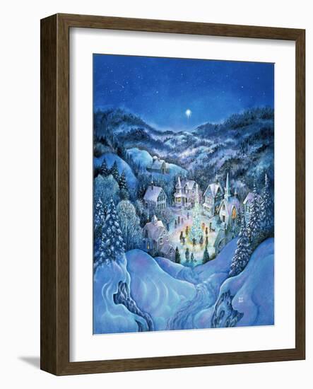 The Road to Christmas-Bill Bell-Framed Giclee Print