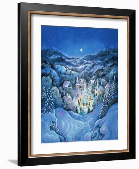 The Road to Christmas-Bill Bell-Framed Giclee Print