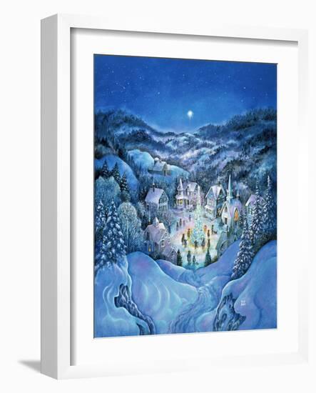 The Road to Christmas-Bill Bell-Framed Giclee Print