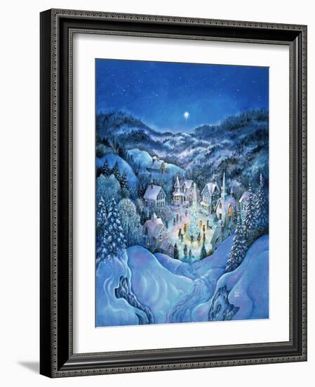 The Road to Christmas-Bill Bell-Framed Giclee Print