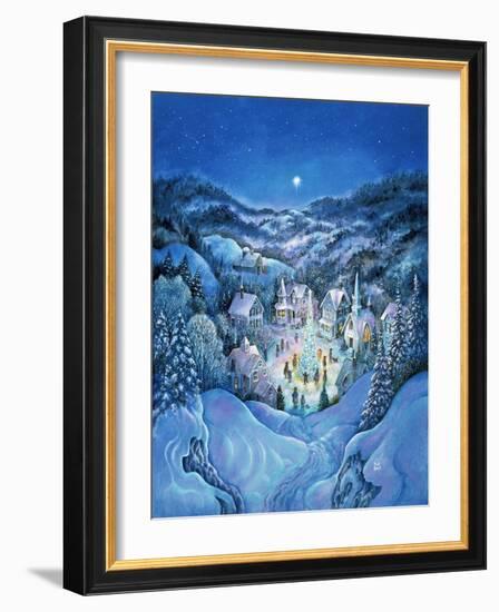 The Road to Christmas-Bill Bell-Framed Giclee Print