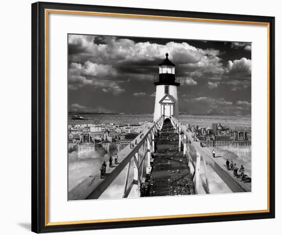 The Road to Enlightenment-Thomas Barbey-Framed Art Print