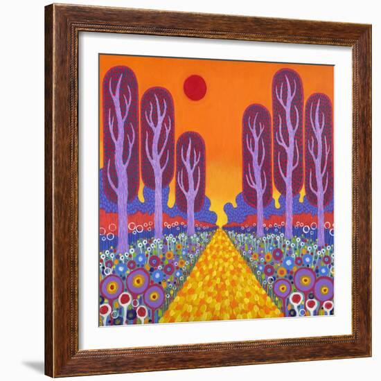 The Road To Fauvesville, 2013-David Newton-Framed Giclee Print