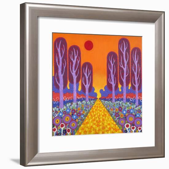 The Road To Fauvesville, 2013-David Newton-Framed Giclee Print