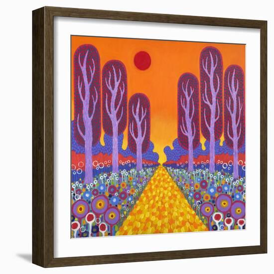 The Road To Fauvesville, 2013-David Newton-Framed Giclee Print