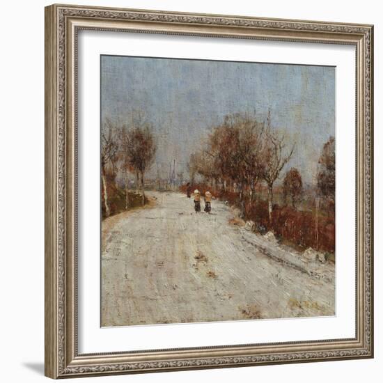 The Road to Gelmeroda, 1893-Christian Rohlfs-Framed Giclee Print