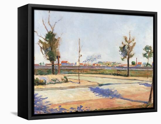 The Road to Gennevilliers-Paul Signac-Framed Premier Image Canvas
