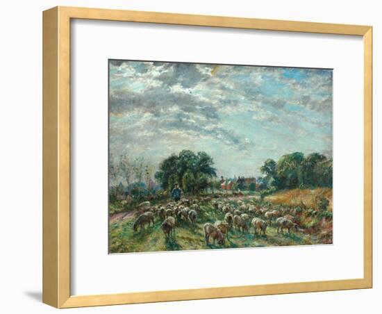 The Road to Hatfield Heath, C.1900-William Mark Fisher-Framed Giclee Print