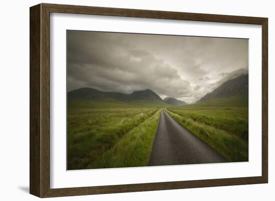 The Road To Highlands-Philippe Manguin-Framed Photographic Print