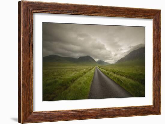 The Road To Highlands-Philippe Manguin-Framed Photographic Print